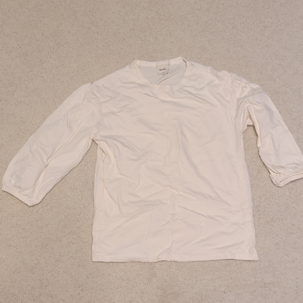 Maternity BooB Cream Shirt